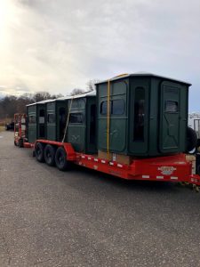 JJC Blinds on a trailer for transport