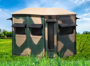 camo hunting blind